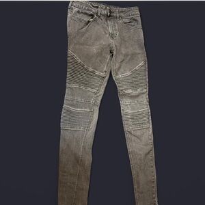 PacSun Charcoal Stacked Skinny Jeans